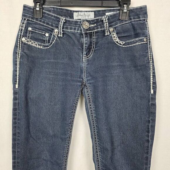 Daytrip Lynx Skinny Jeans Women’s 29L Dark Wash - Picture 2 of 10